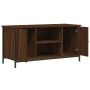 Oak brown plywood TV cabinet 100x40x50 cm by vidaXL, TV Furniture - Ref: Foro24-832767, Price: 68,99 €, Discount: %