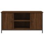 Oak brown plywood TV cabinet 100x40x50 cm by vidaXL, TV Furniture - Ref: Foro24-832767, Price: 68,99 €, Discount: %