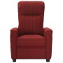 Red Fabric Recliner by vidaXL, Armchairs - Ref: Foro24-342256, Price: 171,99 €, Discount: %