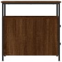 Oak brown engineered wood bedside table 30x60x60 cm by vidaXL, Nightstands - Ref: Foro24-826071, Price: 59,14 €, Discount: %