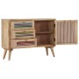 Sideboard aus massivem Mangoholz, 100 x 30 x 75 cm von vidaXL, Sideboards - Ref: Foro24-249866, Preis: 215,60 €, Rabatt: %