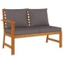Garten-Esszimmergarnitur mit Kissen 9-teilig massives Akazienholz von vidaXL, Gartensets - Ref: Foro24-3154977, Preis: 923,94...