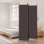 Three-panel brown fabric room divider 150x220 cm by vidaXL, Room dividers - Ref: Foro24-350195, Price: 36,14 €, Discount: %