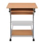 Compact Computer Desk with Brown Keyboard Tray by vidaXL, Desks - Ref: Foro24-20052, Price: 58,94 €, Discount: %