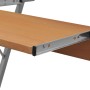 Compact Computer Desk with Brown Keyboard Tray by vidaXL, Desks - Ref: Foro24-20052, Price: 58,94 €, Discount: %