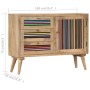 Sideboard aus massivem Mangoholz, 100 x 30 x 75 cm von vidaXL, Sideboards - Ref: Foro24-249866, Preis: 215,60 €, Rabatt: %