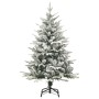 Árbol de Navidad artificial con nieve PVC y PE verde 120 cm de vidaXL, Arboles de navidad - Ref: Foro24-328492, Precio: 49,83...