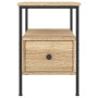 Sonoma oak engineered wood bedside table 34x36x50 cm by vidaXL, Nightstands - Ref: Foro24-826045, Price: 49,11 €, Discount: %