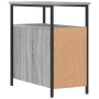 Mesita de noche madera de ingeniería gris Sonoma 30x60x60 cm de vidaXL, Mesitas de noche - Ref: Foro24-826069, Precio: 65,18 ...