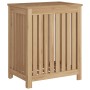 Laundry basket solid teak wood 50x35x60 cm by vidaXL, Laundry baskets - Ref: Foro24-340759, Price: 74,11 €, Discount: %