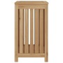 Laundry basket solid teak wood 50x35x60 cm by vidaXL, Laundry baskets - Ref: Foro24-340759, Price: 74,11 €, Discount: %