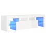 TV cabinet with bright white LED lights 140x36.5x40 cm by vidaXL, TV Furniture - Ref: Foro24-804370, Price: 127,15 €, Discoun...