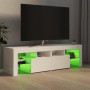 TV-Schrank mit strahlend weißen LED-Leuchten 140x36,5x40 cm von vidaXL, TV-Möbel - Ref: Foro24-804370, Preis: 127,15 €, Rabat...