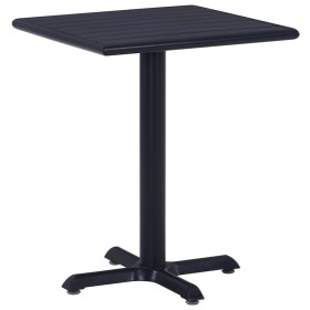 Black garden table 60x60x75 cm by vidaXL, Garden tables - Ref: Foro24-49469, Price: 121,99 €, Discount: %