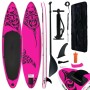 Pink inflatable paddle surf board set 320x76x15 cm by vidaXL, Paddleboards - Ref: Foro24-92750, Price: 257,99 €, Discount: %