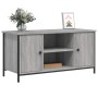 Mueble de TV madera contrachapada gris Sonoma 100x40x50 cm de vidaXL, Muebles TV - Ref: Foro24-832766, Precio: 63,74 €, Descu...