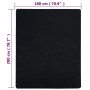 Sábana bajera jersey algodón negro 180x200 cm de vidaXL, Sábanas - Ref: Foro24-136218, Precio: 17,39 €, Descuento: %