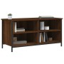 TV stand made of brown oak plywood, measuring 100x40x50 cm. by vidaXL, TV Furniture - Ref: Foro24-832777, Price: 41,30 €, Dis...