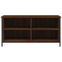 TV stand made of brown oak plywood, measuring 100x40x50 cm. by vidaXL, TV Furniture - Ref: Foro24-832777, Price: 41,30 €, Dis...