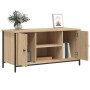 Mueble para TV madera contrachapada roble Sonoma 100x40x50 cm de vidaXL, Muebles TV - Ref: Foro24-832764, Precio: 66,88 €, De...