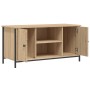 Mueble para TV madera contrachapada roble Sonoma 100x40x50 cm de vidaXL, Muebles TV - Ref: Foro24-832764, Precio: 66,88 €, De...