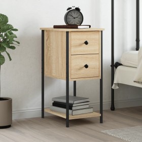 Bedside table made of Sonoma oak engineered wood, measuring 32x42x70 cm. by vidaXL, Nightstands - Ref: Foro24-826095, Price: ...