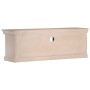 Mueble de TV de madera maciza de mango blanco 120x30x40 cm de vidaXL, Muebles TV - Ref: Foro24-249875, Precio: 303,78 €, Desc...