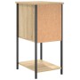 Mesita de noche madera de ingeniería roble Sonoma 32x42x70 cm de vidaXL, Mesitas de noche - Ref: Foro24-826095, Precio: 64,46...