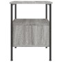 Mesita de noche madera de ingeniería gris Sonoma 34x36x50 cm de vidaXL, Mesitas de noche - Ref: Foro24-826049, Precio: 42,79 ...