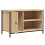 Mueble para TV madera contrachapada roble Sonoma 80x40x50 cm de vidaXL, Muebles TV - Ref: Foro24-832769, Precio: 63,77 €, Des...