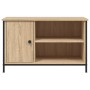 Sonoma oak plywood TV cabinet 80x40x50 cm by vidaXL, TV Furniture - Ref: Foro24-832769, Price: 63,77 €, Discount: %