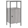 Sonoma gray engineered wood bedside table 41x31x80 cm by vidaXL, Nightstands - Ref: Foro24-825929, Price: 45,19 €, Discount: %