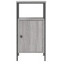 Sonoma gray engineered wood bedside table 41x31x80 cm by vidaXL, Nightstands - Ref: Foro24-825929, Price: 45,19 €, Discount: %