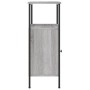 Mesita de noche madera de ingeniería gris Sonoma 41x31x80 cm de vidaXL, Mesitas de noche - Ref: Foro24-825929, Precio: 45,19 ...