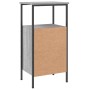 Sonoma gray engineered wood bedside table 41x31x80 cm by vidaXL, Nightstands - Ref: Foro24-825929, Price: 45,19 €, Discount: %