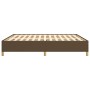 Brown fabric bed frame 160x200 cm by vidaXL, Beds and slatted bases - Ref: Foro24-347176, Price: 149,99 €, Discount: %