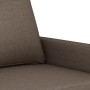 3-seater sofa in taupe gray fabric 210 cm by vidaXL, Sofas - Ref: Foro24-348724, Price: 243,42 €, Discount: %