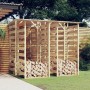 Pergolas with roof 4 pcs impregnated pine wood 100x90x200 cm by vidaXL, Pergolas, arches and garden trellises - Ref: Foro24-3...