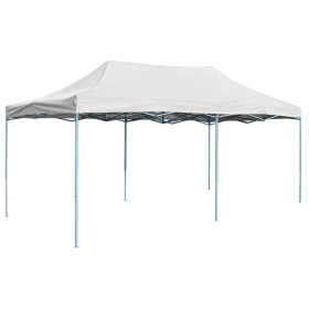 Professioneller Faltpavillon aus weißem Stahl 3x6 m von vidaXL, Zelte und Pavillons - Ref: Foro24-48864, Preis: 224,94 €, Rab...