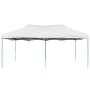 Professional folding tent, white steel, 3x6 m by vidaXL, Tents and gazebos - Ref: Foro24-48864, Price: 224,94 €, Discount: %