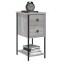 Sonoma gray engineered wood bedside table 32x42x70 cm by vidaXL, Nightstands - Ref: Foro24-826099, Price: 54,70 €, Discount: %