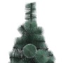 Künstlicher Weihnachtsbaum mit LEDs und grünem PET-Träger 120 cm von vidaXL, Weihnachtsbäume - Ref: Foro24-3077773, Preis: 34...