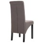 Silla de comedor 4 unidades de tela gris taupe de vidaXL, Sillas de comedor - Ref: Foro24-276981, Precio: 365,64 €, Descuento: %