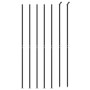 Wire fence with anthracite gray flange 2x10 m by vidaXL, fence panels - Ref: Foro24-153990, Price: 80,99 €, Discount: %