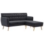 L-shaped sofa upholstered in dark gray fabric 171.5x138x81.5 cm by vidaXL, Sofas - Ref: Foro24-247020, Price: 379,66 €, Disco...