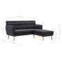 L-shaped sofa upholstered in dark gray fabric 171.5x138x81.5 cm by vidaXL, Sofas - Ref: Foro24-247020, Price: 379,66 €, Disco...