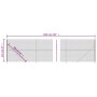 Close to wire with anthracite grey tie 2.2x10 m by vidaXL, fence panels - Ref: Foro24-153991, Price: 87,41 €, Discount: %