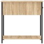 Mesita de noche madera de ingeniería roble Sonoma 30x60x60 cm de vidaXL, Mesitas de noche - Ref: Foro24-826055, Precio: 41,25...