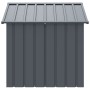 Dog house with black galvanized steel roof 117x103x102 cm by vidaXL, Dog kennels - Ref: Foro24-172346, Price: 164,04 €, Disco...