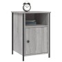 Sonoma gray plywood bedside table 40x42x60 cm by vidaXL, Nightstands - Ref: Foro24-825919, Price: 44,90 €, Discount: %